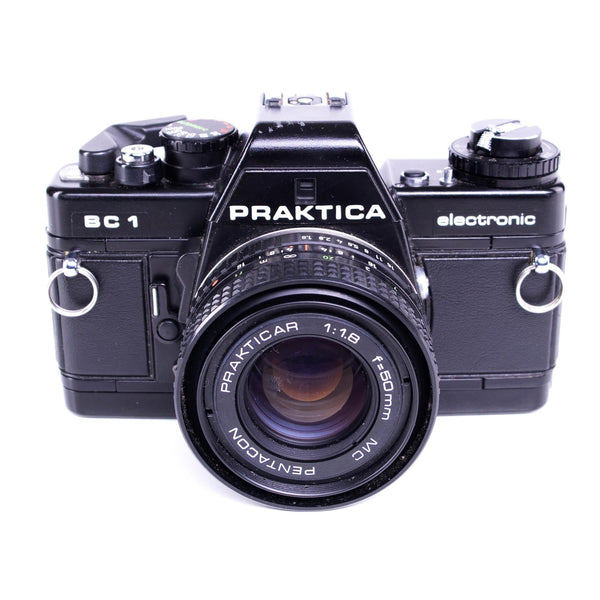 Cámara Praktica BC 1 | Objetivo Pentacon 50mm f2.4 | Negro | Alemania