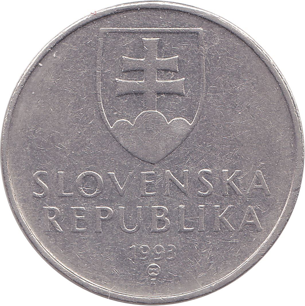 Slovakia 2 Koruna | Sitting Venus | KM13 | 1993 - 2008