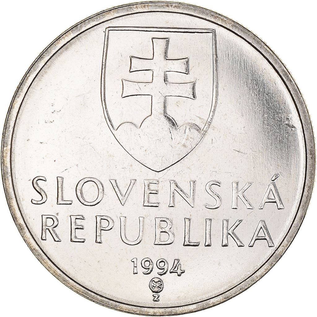 Slovakia 5 Korun Coin | Celtic coin of Biatec | KM14 | 1993 - 2008
