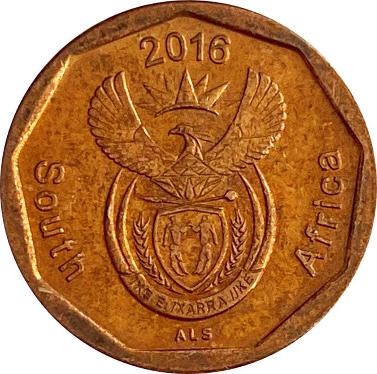 South Africa 10 Cents English Legend - South Africa Coin KMUC22 2016