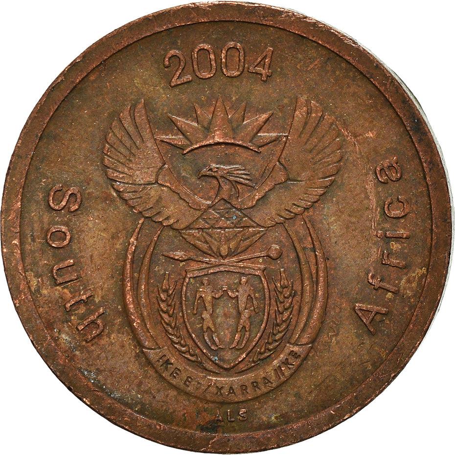 South Africa 5 Cents English Legend - South Africa Coin KM325 2004
