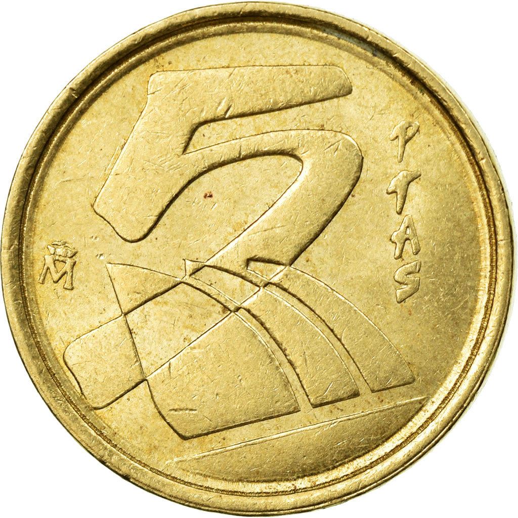 Spain 5 Pesetas - Juan Carlos I Coin 1989 - 2001 KM 833