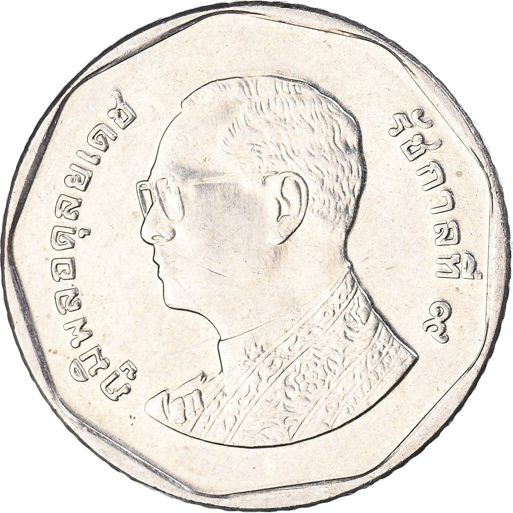 Thailand | 5 Baht Coin | Rama IX | Y:446, Schön:626 | 2008 - 2017