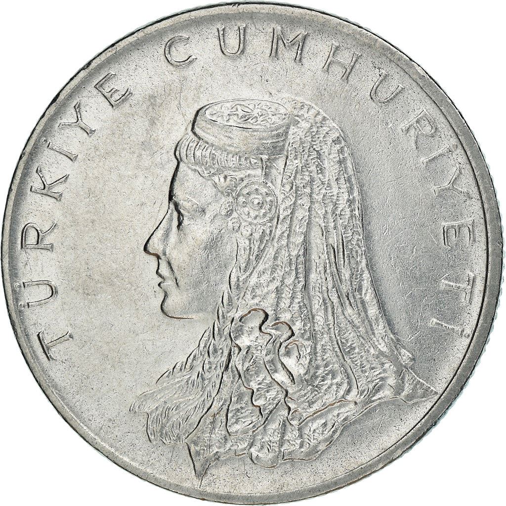 Turkey Coin Turkish 50 Kurus | FAO | Bride | Moon Star | KM899 | 1971 - 1979