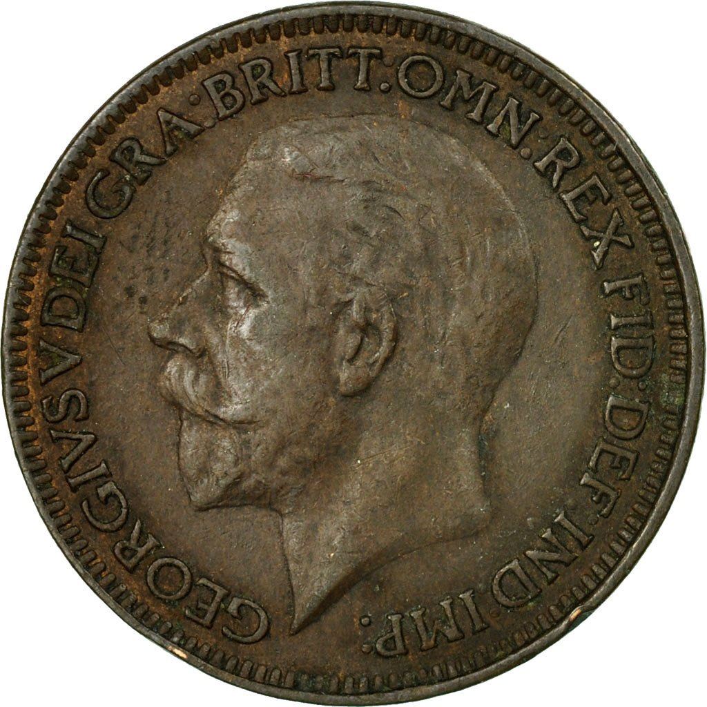 イギリス | 1ファーシング硬貨 | ジョージ5世 | KM:825 | 1926 - 1936