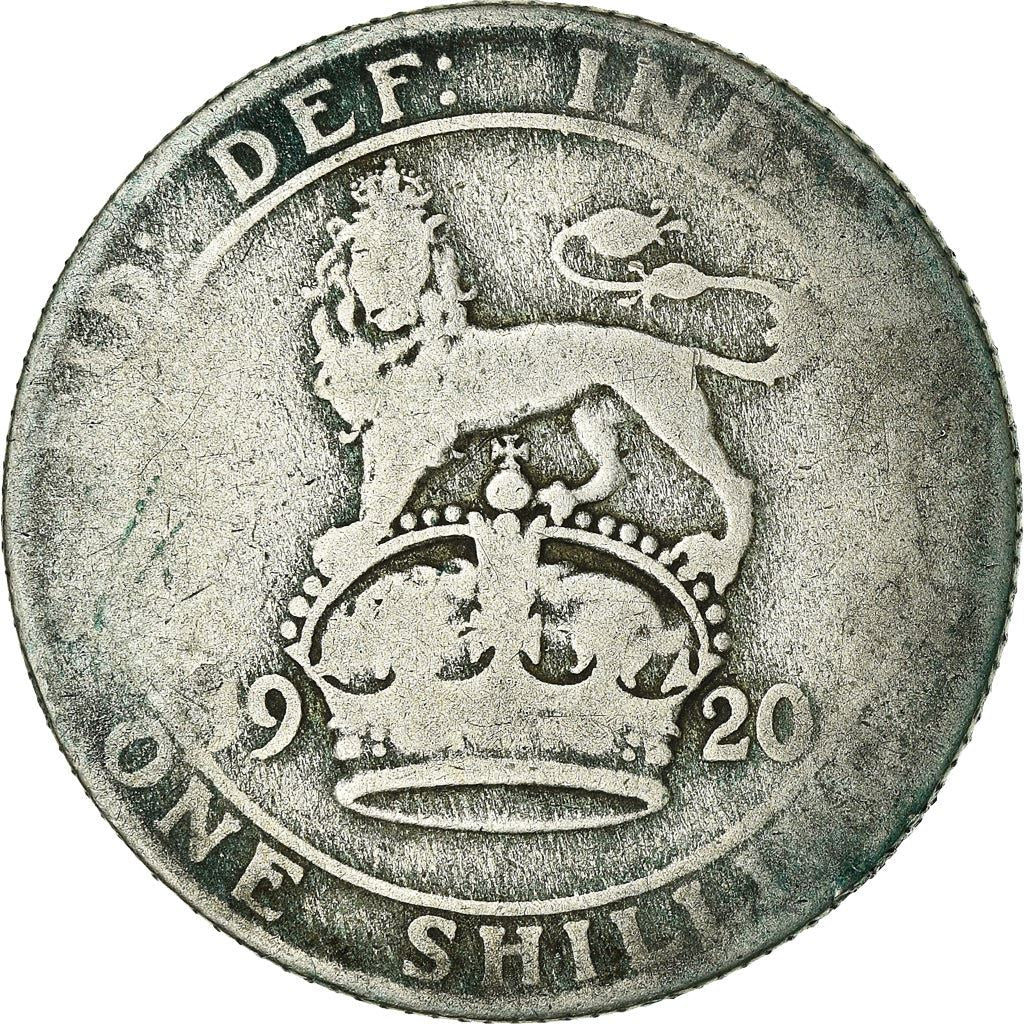 United Kingdom 1 Shilling Coin | George V 2nd type | 1920 - 1926