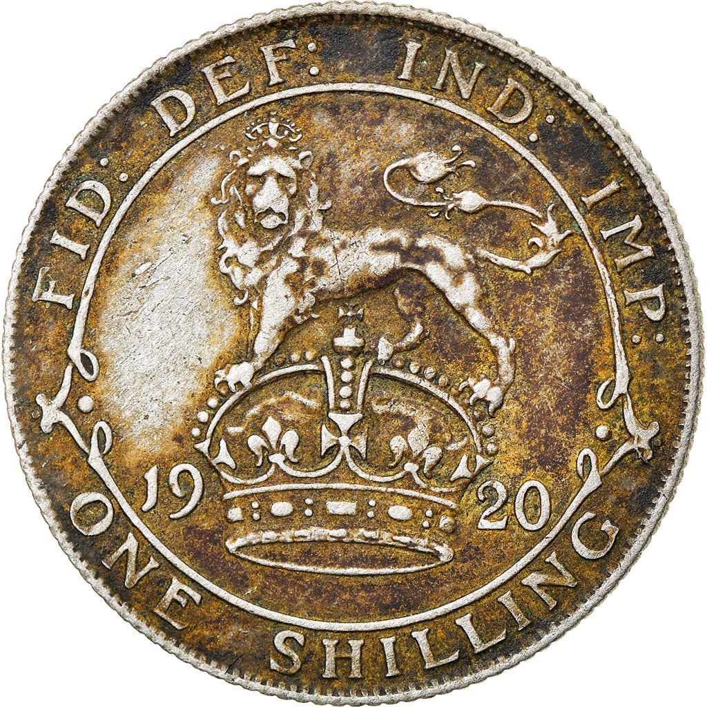 United Kingdom 1 Shilling Coin | George V 2nd type | 1920 - 1926