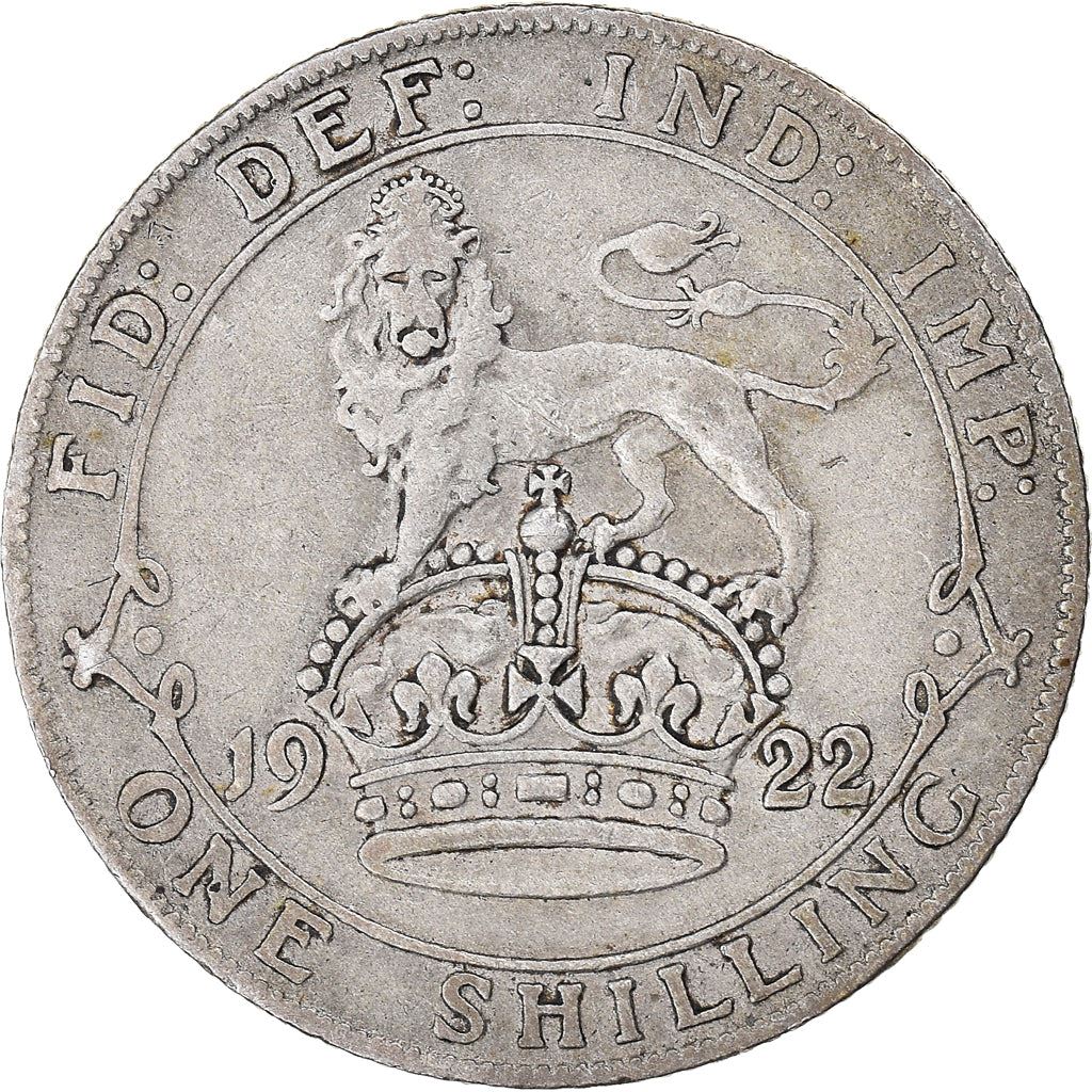 United Kingdom 1 Shilling Coin | George V 2nd type | 1920 - 1926