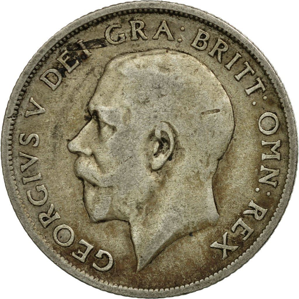United Kingdom 1 Shilling Coin | George V 2nd type | 1920 - 1926