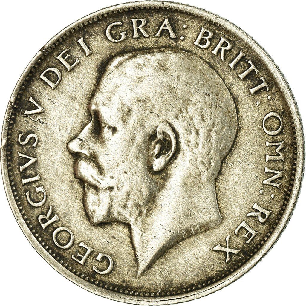 United Kingdom 1 Shilling Coin | George V 2nd type | 1920 - 1926