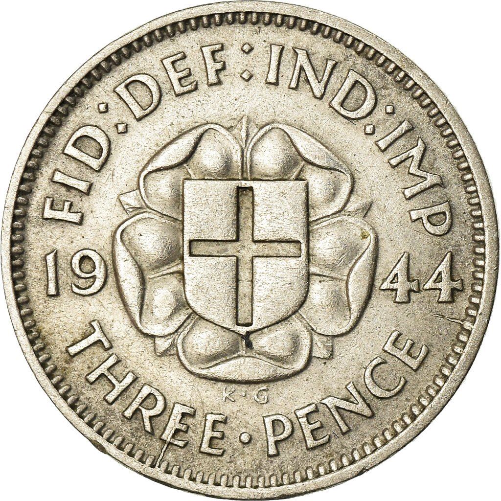 United Kingdom 3 Pence Coin | George VI incl. Colonial | 1937 - 1945