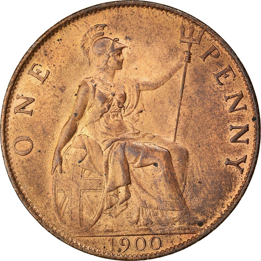 United Kingdom Coin 1 Penny | Victoria 3rd portrait | 1895 - 1901