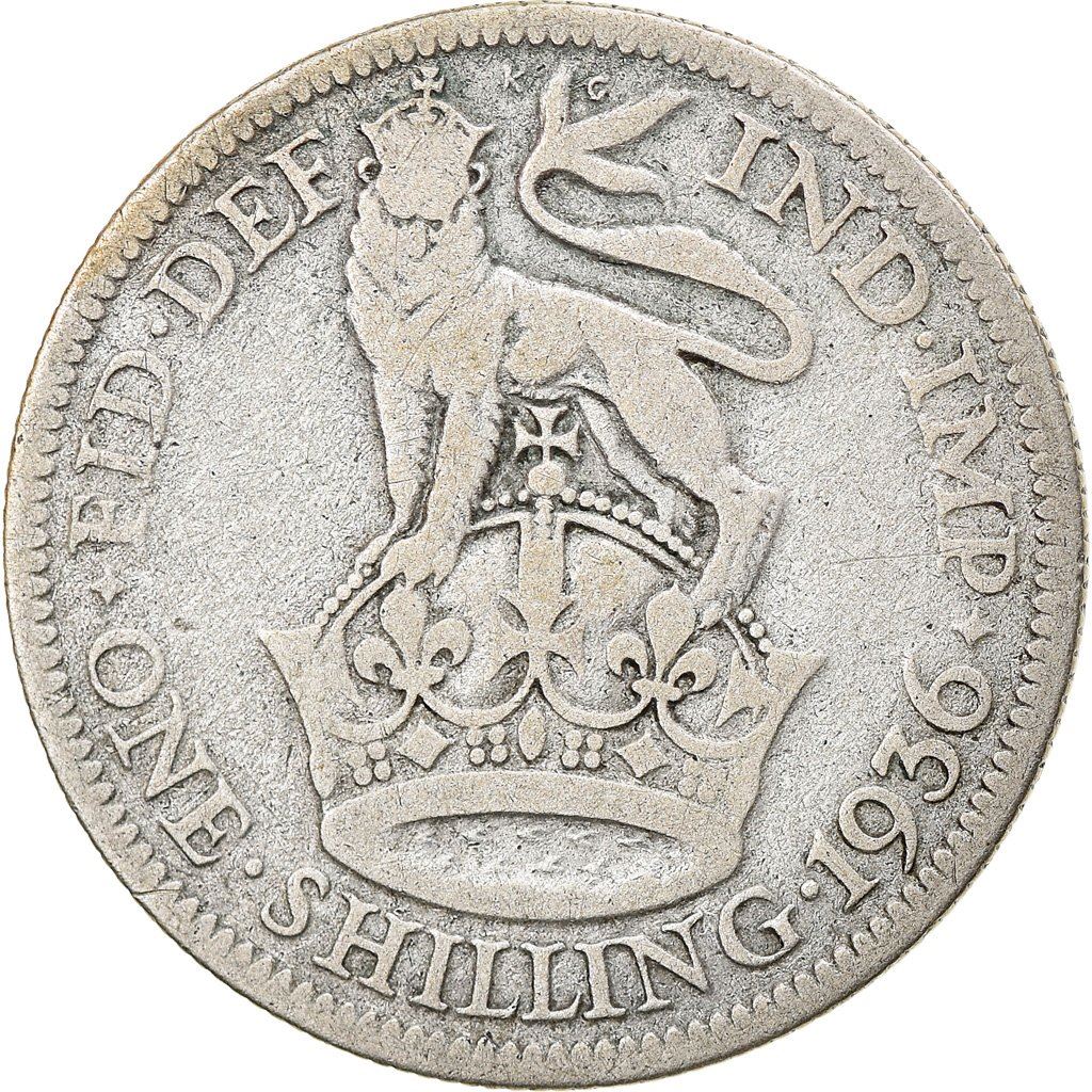 United Kingdom Coin 1 Shilling | George V 4th type | 1927 - 1936