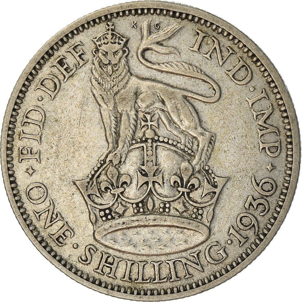 United Kingdom Coin 1 Shilling | George V 4th type | 1927 - 1936