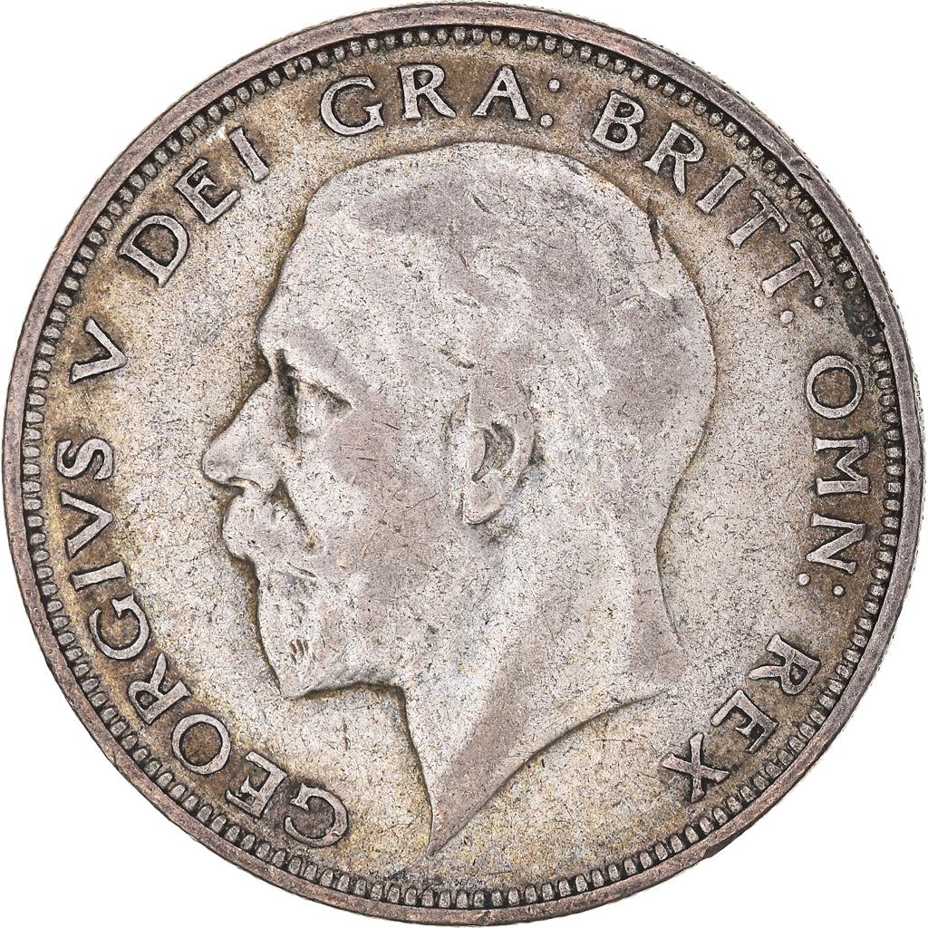 United Kingdom Coin ½ Crown | George V 3rd type | Modified Effigy | 1926 - 1927