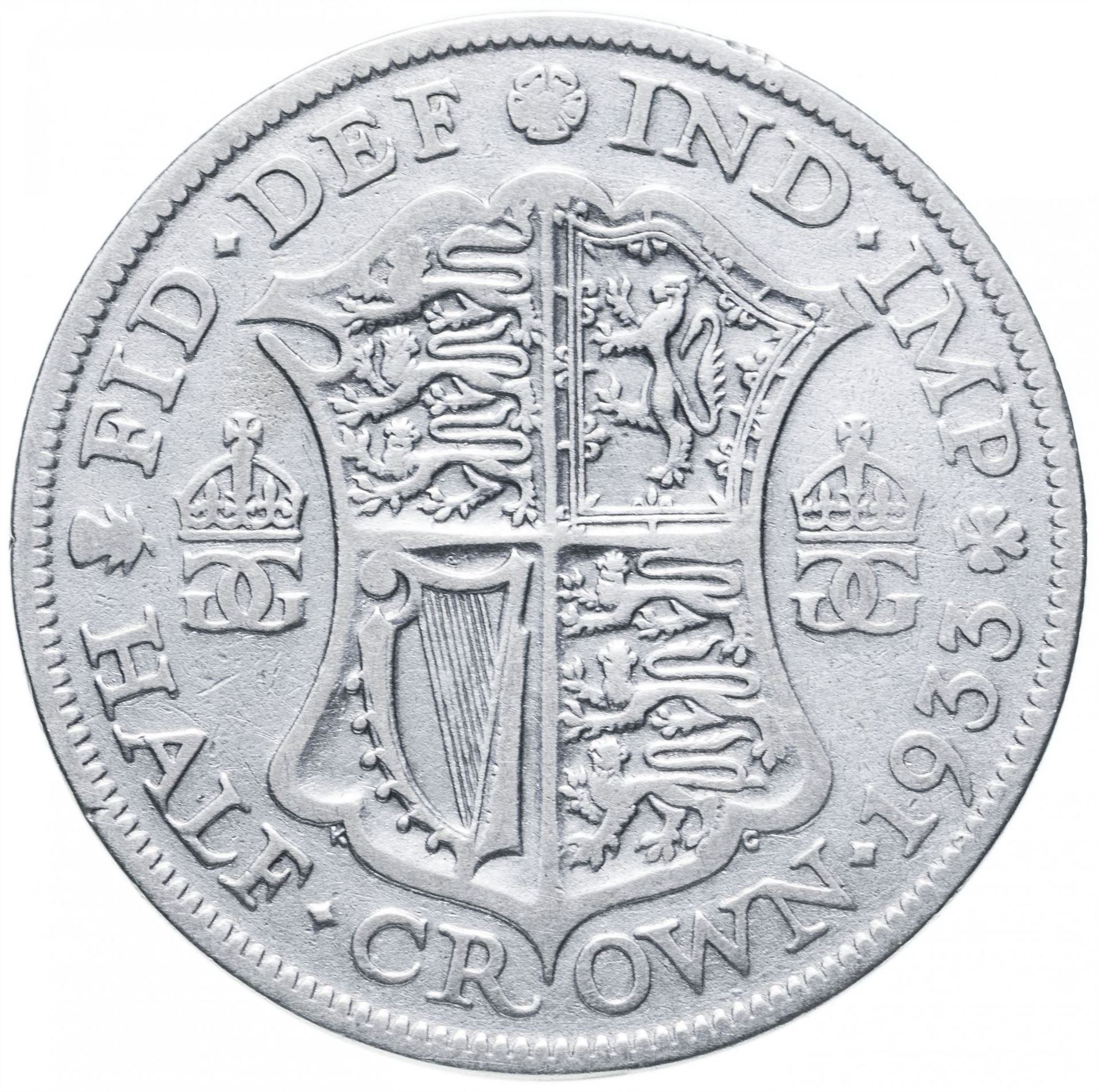 United Kingdom Coin ½ Crown | George V 4th type | 1927 - 1936