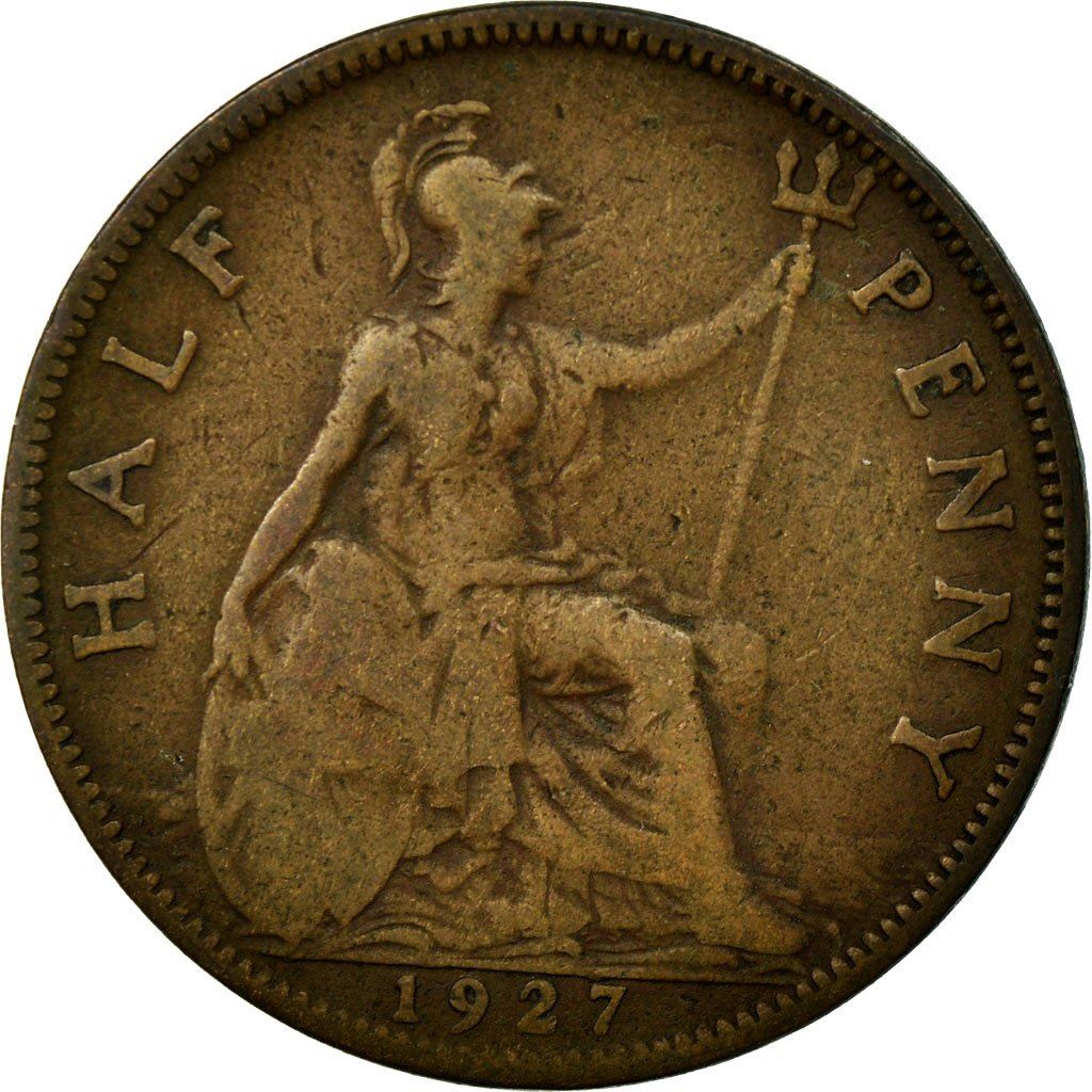United Kingdom Coin ½ Penny | George V modified effigy | 1925 - 1927