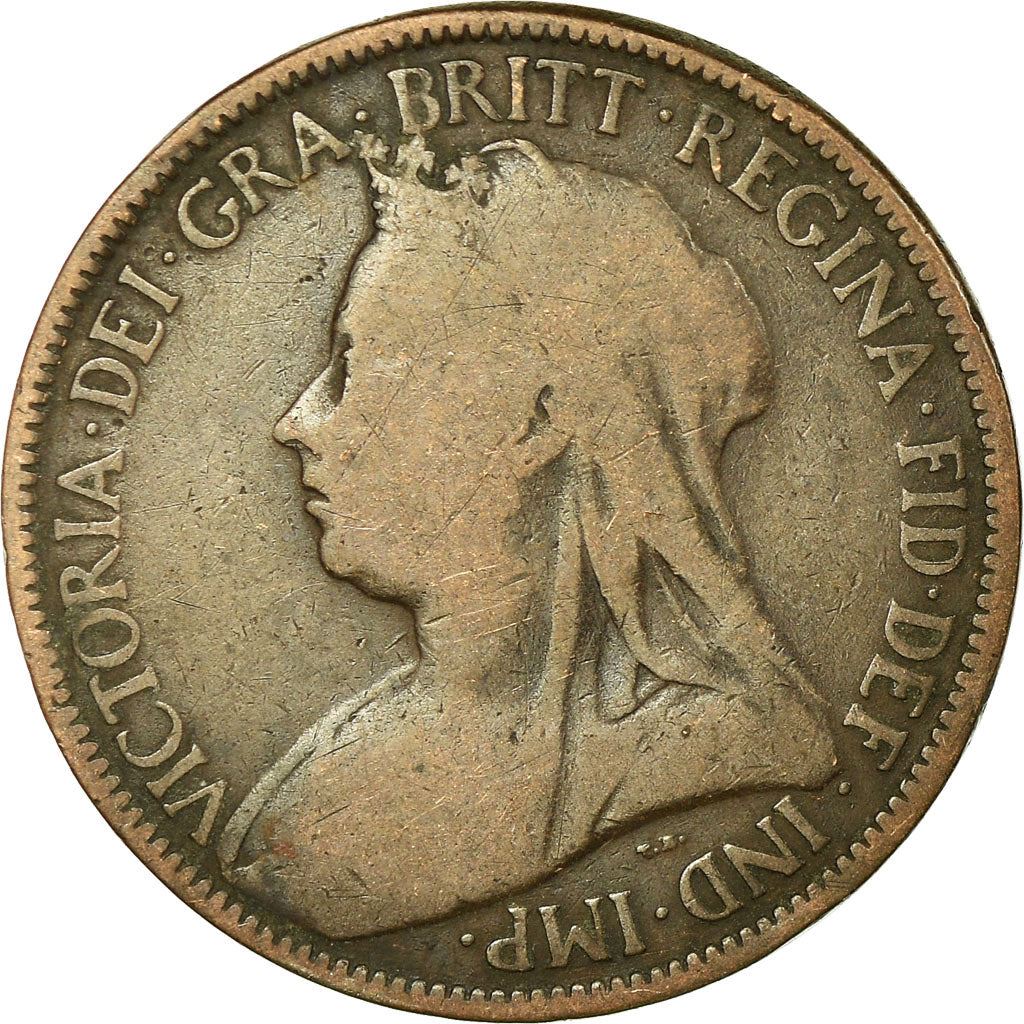 United Kingdom Coin ½ Penny | Victoria 3rd portrait | 1895 - 1901