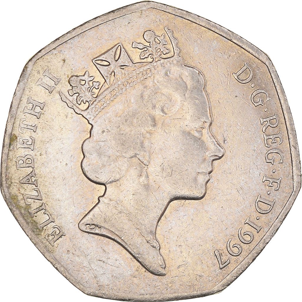 United Kingdom | 50 Pence Coin | Britannia | Km:940.2 | 1997