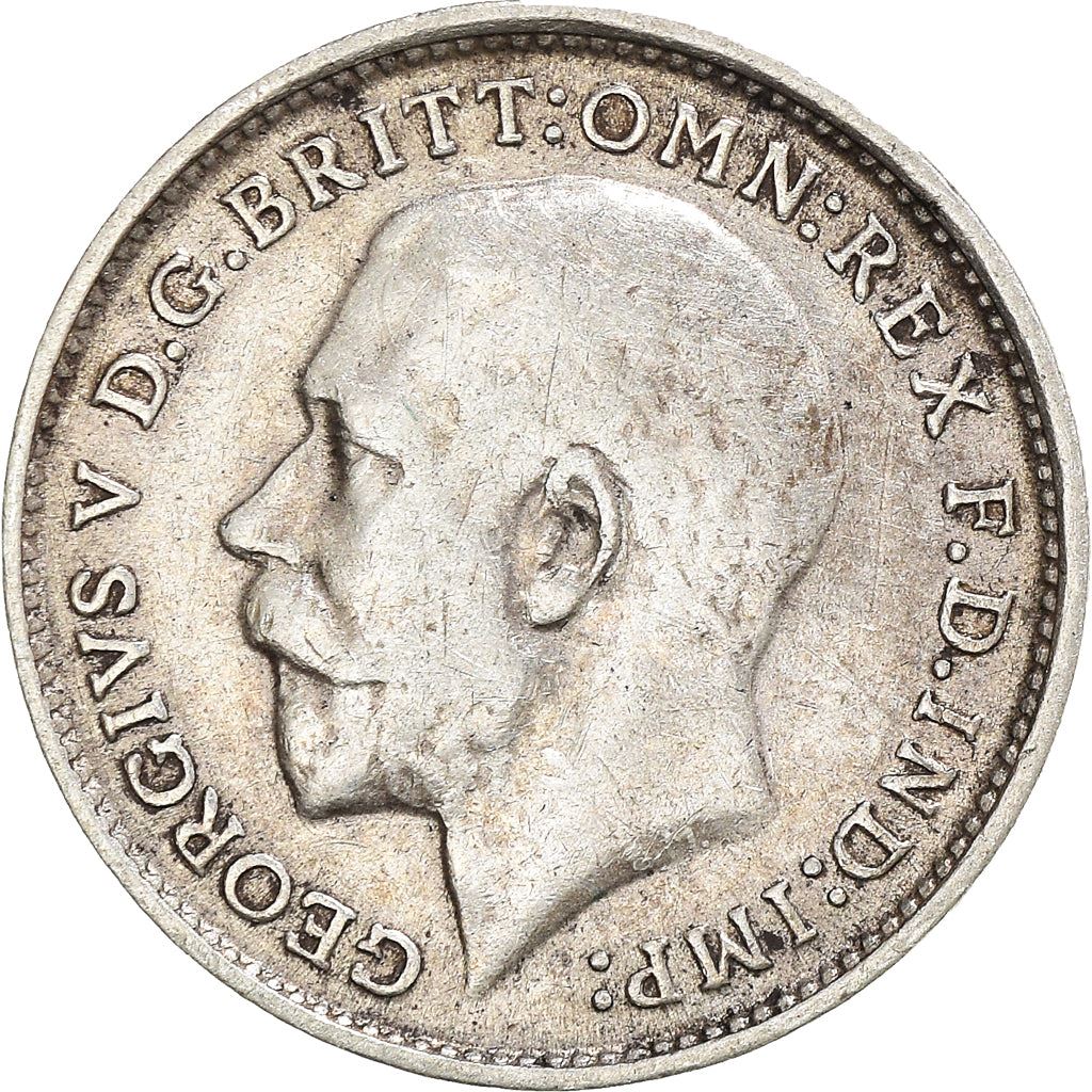 United Kingdom Coin British 3 Pence | George V | KM813 | 1911 - 1920
