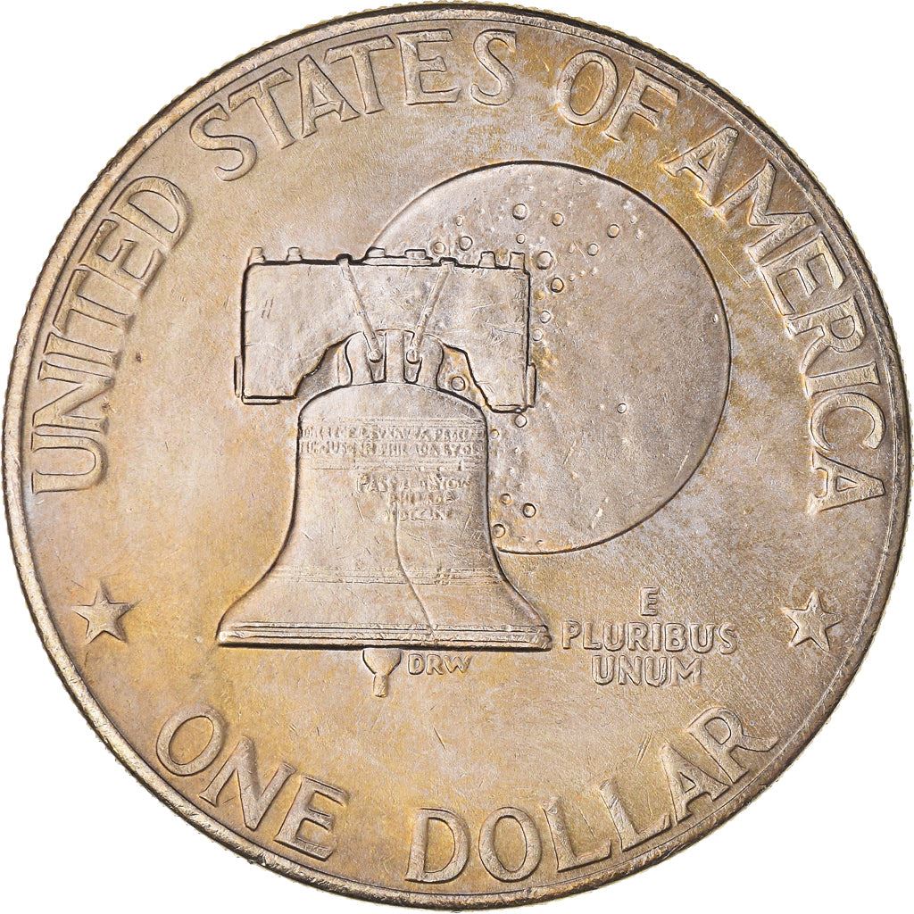 アメリカ合衆国 | 1ドル硬貨 | リバティベル | 月 | ドワイト・D