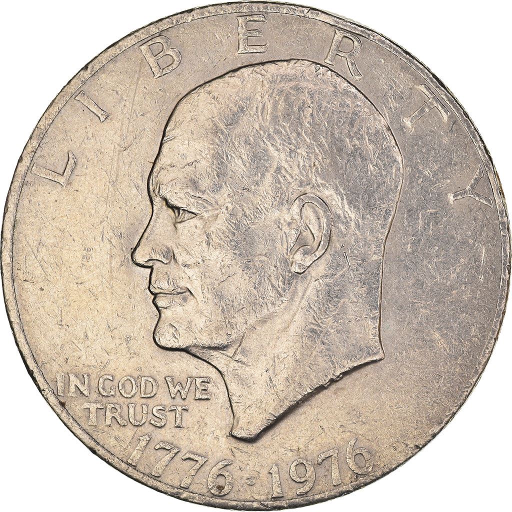 アメリカ合衆国 | 1ドル硬貨 | リバティベル | 月 | ドワイト・D