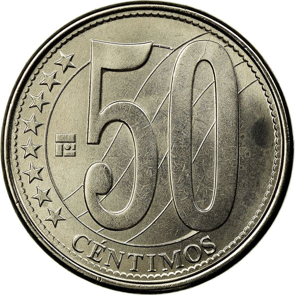 Venezuela-50-Centimos-Coin-