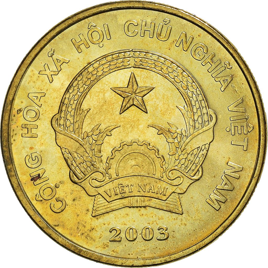 Vietnam | 2000 Dong Coin | Stilt House | KM75 | 2003