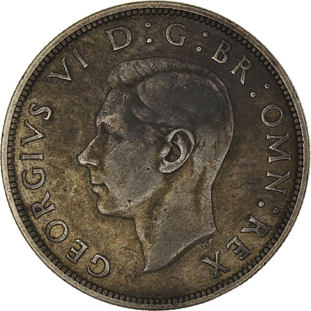 United Kingdom | 1/2 Crown Coin | George VI | KM:856 | 1937 - 1946