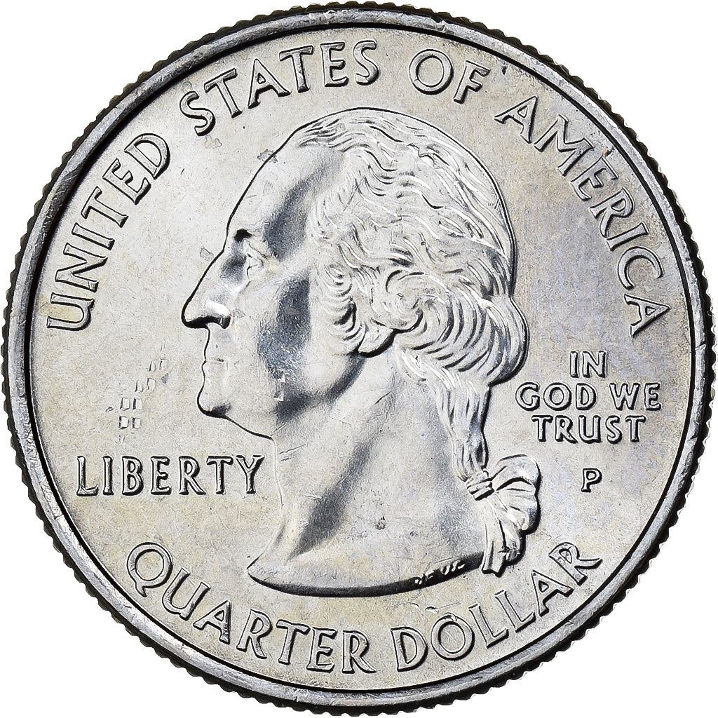 United States | 1/4 Dollar Coin | Michigan | Km:355 | 2004