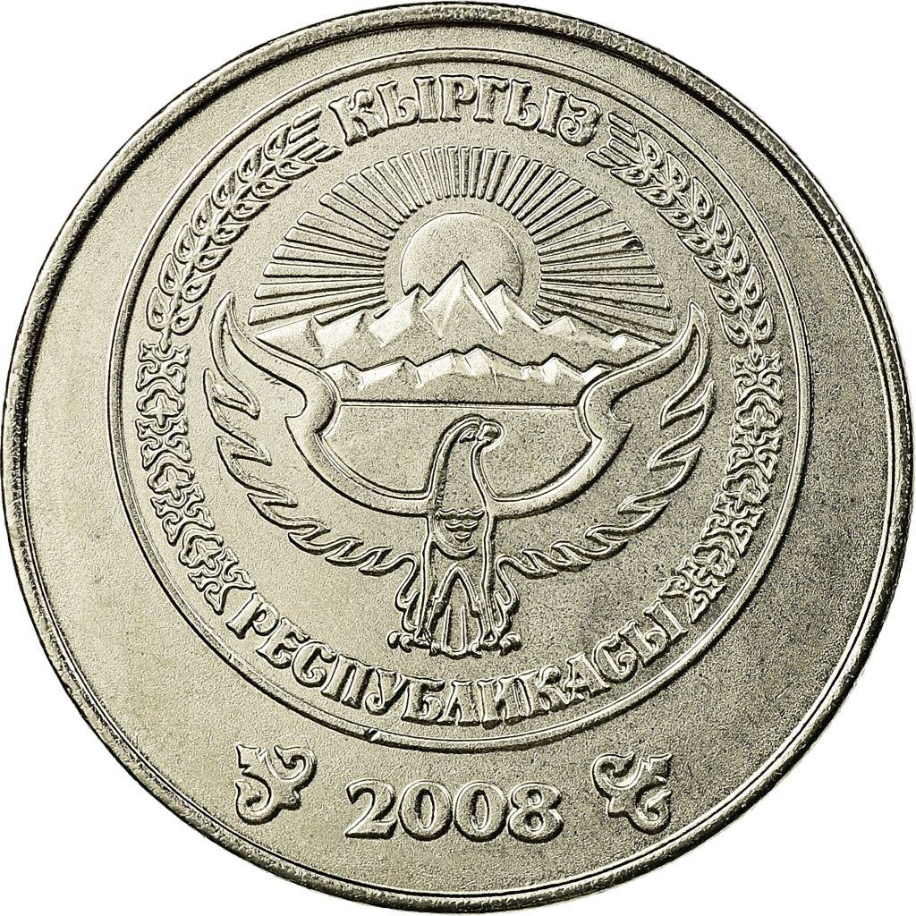 Moneta 3 Som Kirgistan | Falcon | Kookor | KM15 | 2008