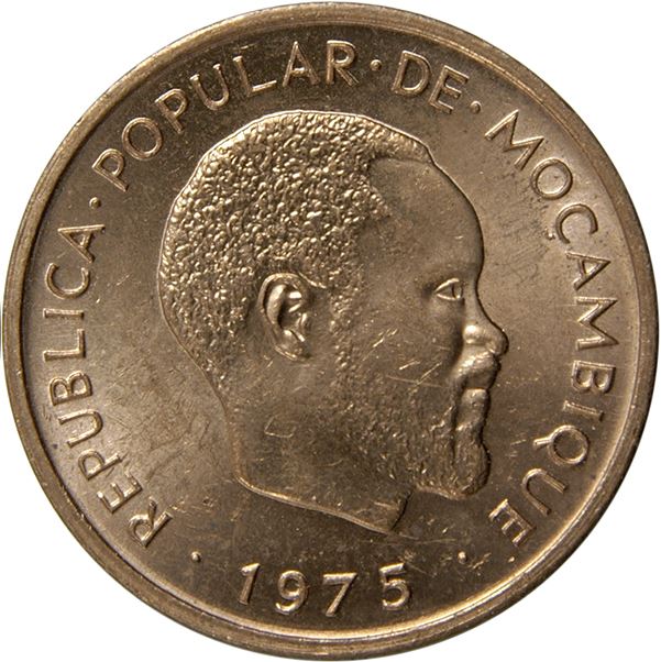 Mozambique | 5 Centimos Coin | Samora Machel | Dissotis | KM:92 | 1975
