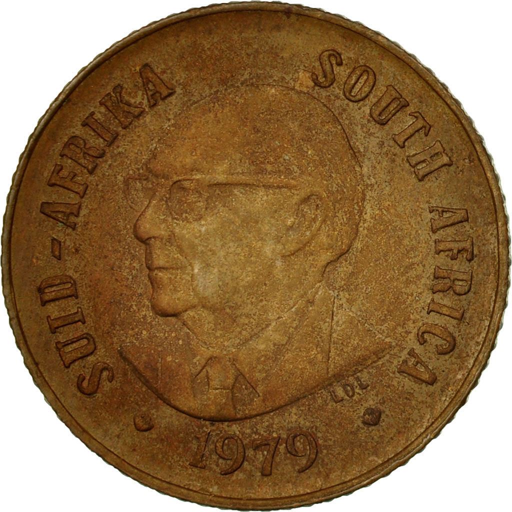 South Africa 1 Cent Coin | Nicolaas J. Diederichs | KM98 | 1979