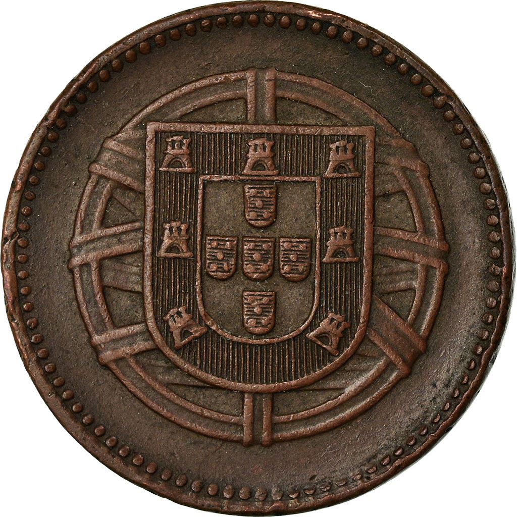 Portugal | 2 Centavos Münze | Bronze | Armillarsphäre | Wappen | Km:568 | 1918 - 1921
