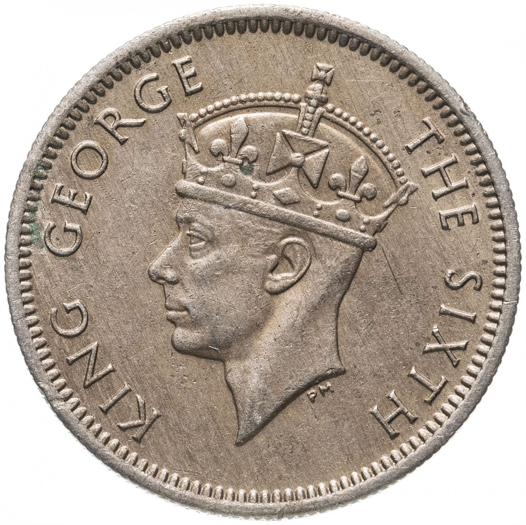 Malaya | 10 Cents Coin | George VI | Km:8 | 1948 - 1950