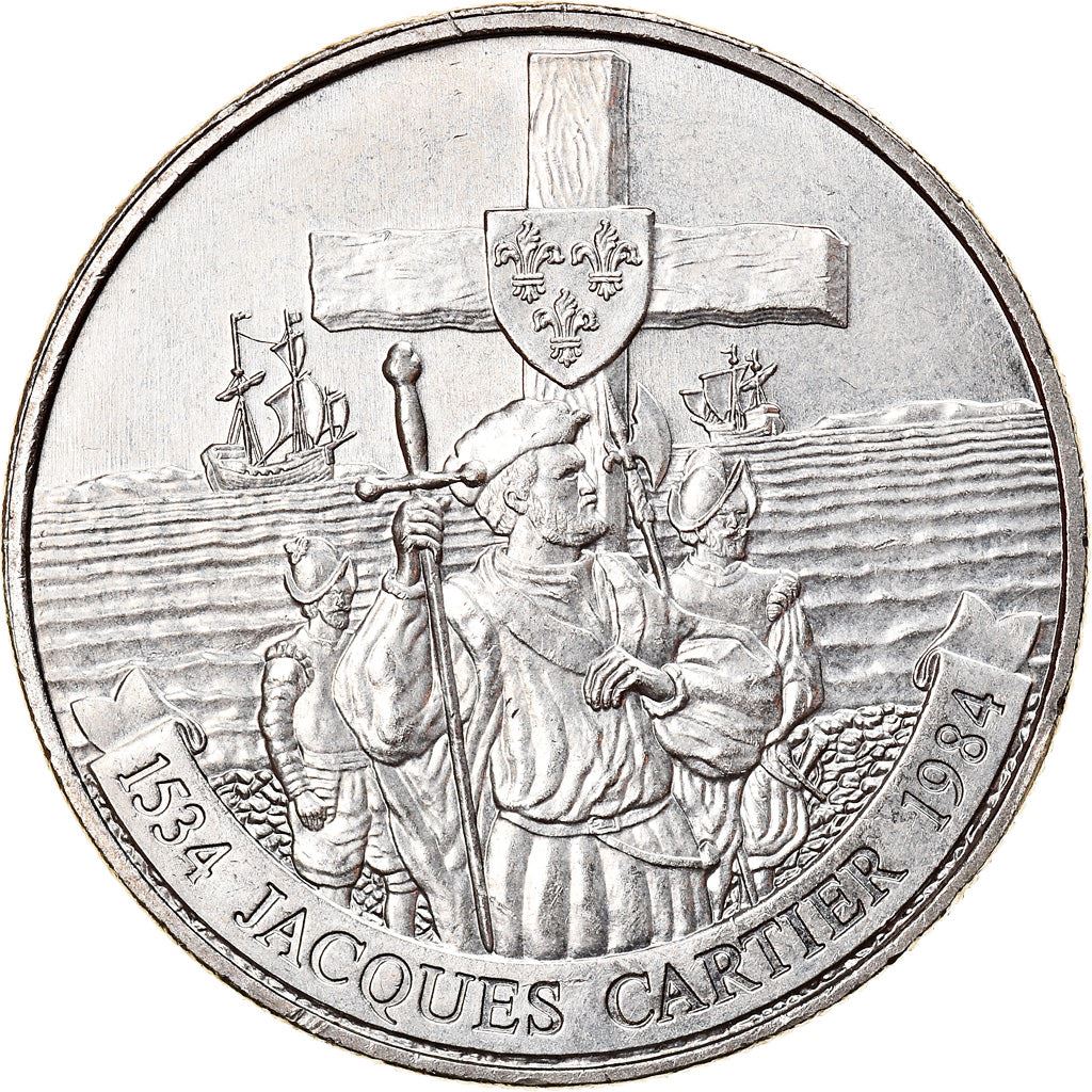 Canada | 1 Dollar Coin | Jacques Cartier | Nickel | KM:141 | 1984