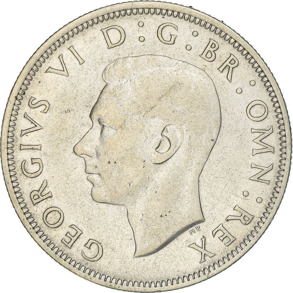 United Kingdom | 1/2 Crown Coin | George VI | KM:856 | 1937 - 1946
