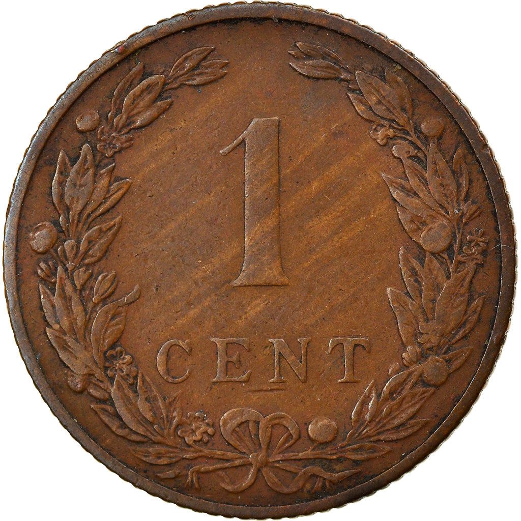 Netherlands | 1 Cent Coin | A Lion | Bronze | KM:132 | 1902-1907