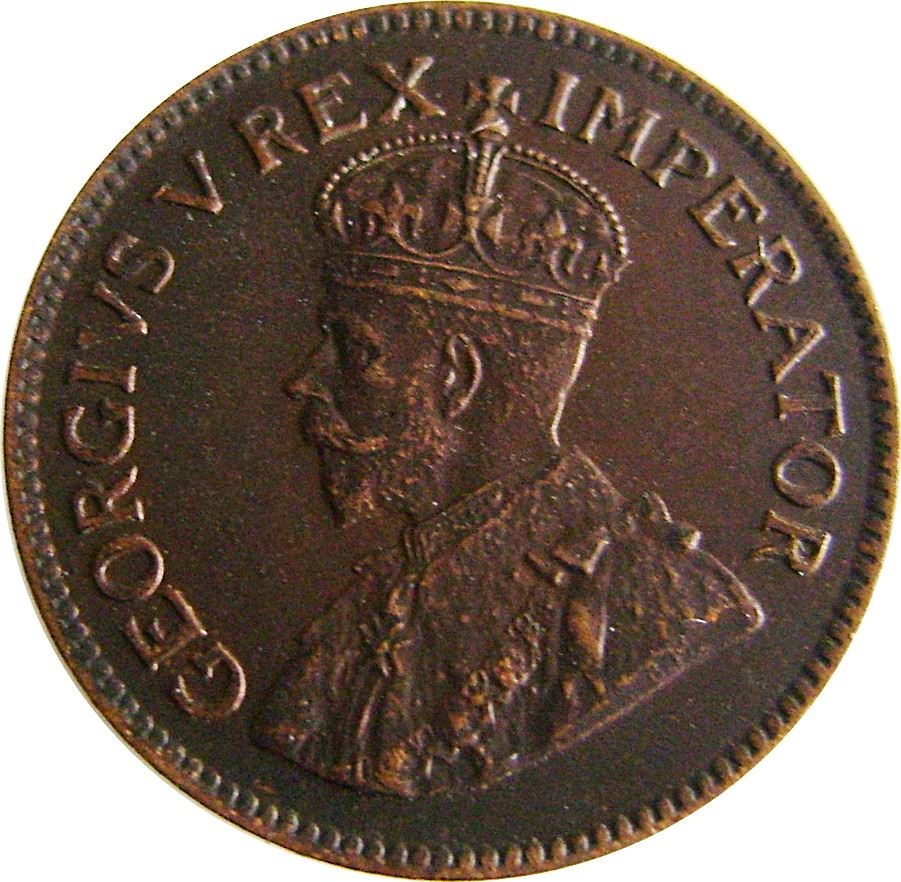 South Africa | 1/2 Penny Coin | George V | Ship | Drommedaris | Km:13.3 | 1932 - 1936