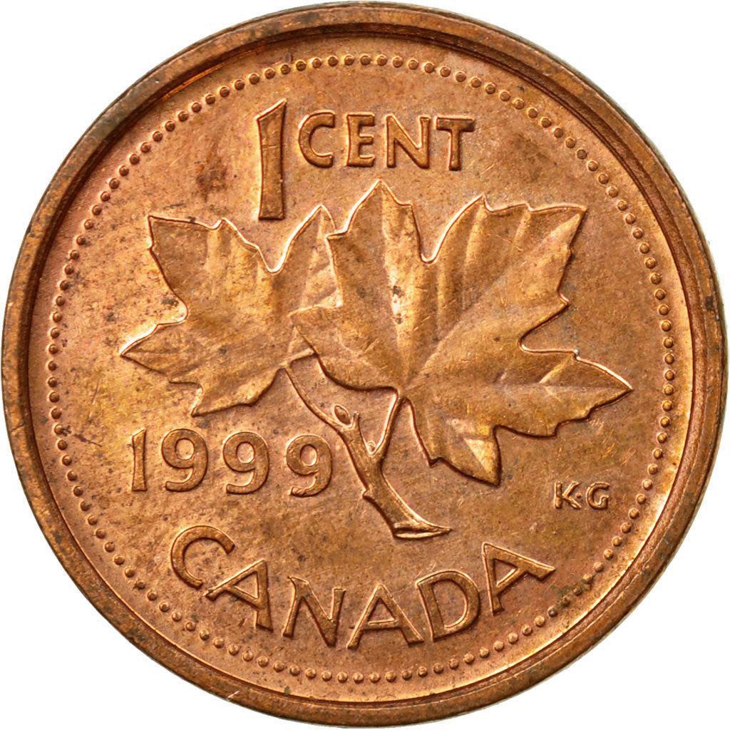 Canada | 1 Cent Coin | Queen Elizabeth II | Km:289 | 1997 - 2003