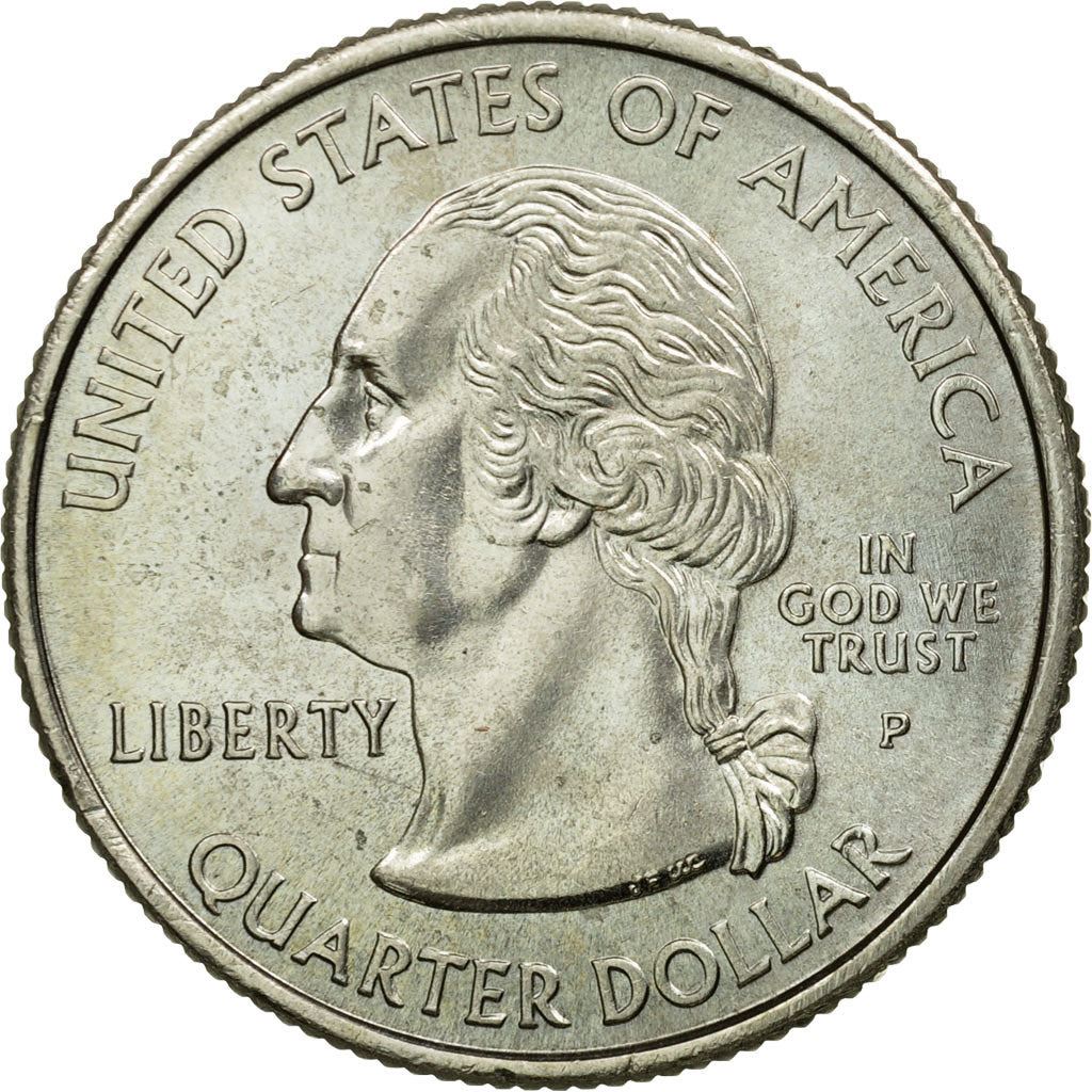 United States | 1/4 Dollar Coin | California | Km:370 | 2005