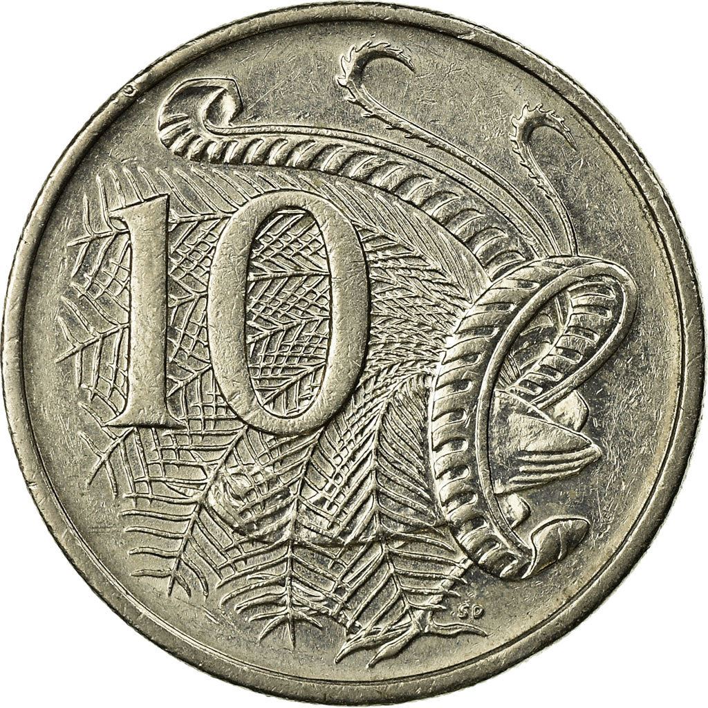 Australia | 10 Cents Coin | Lyrebird | Km:81 | 1985 - 1998