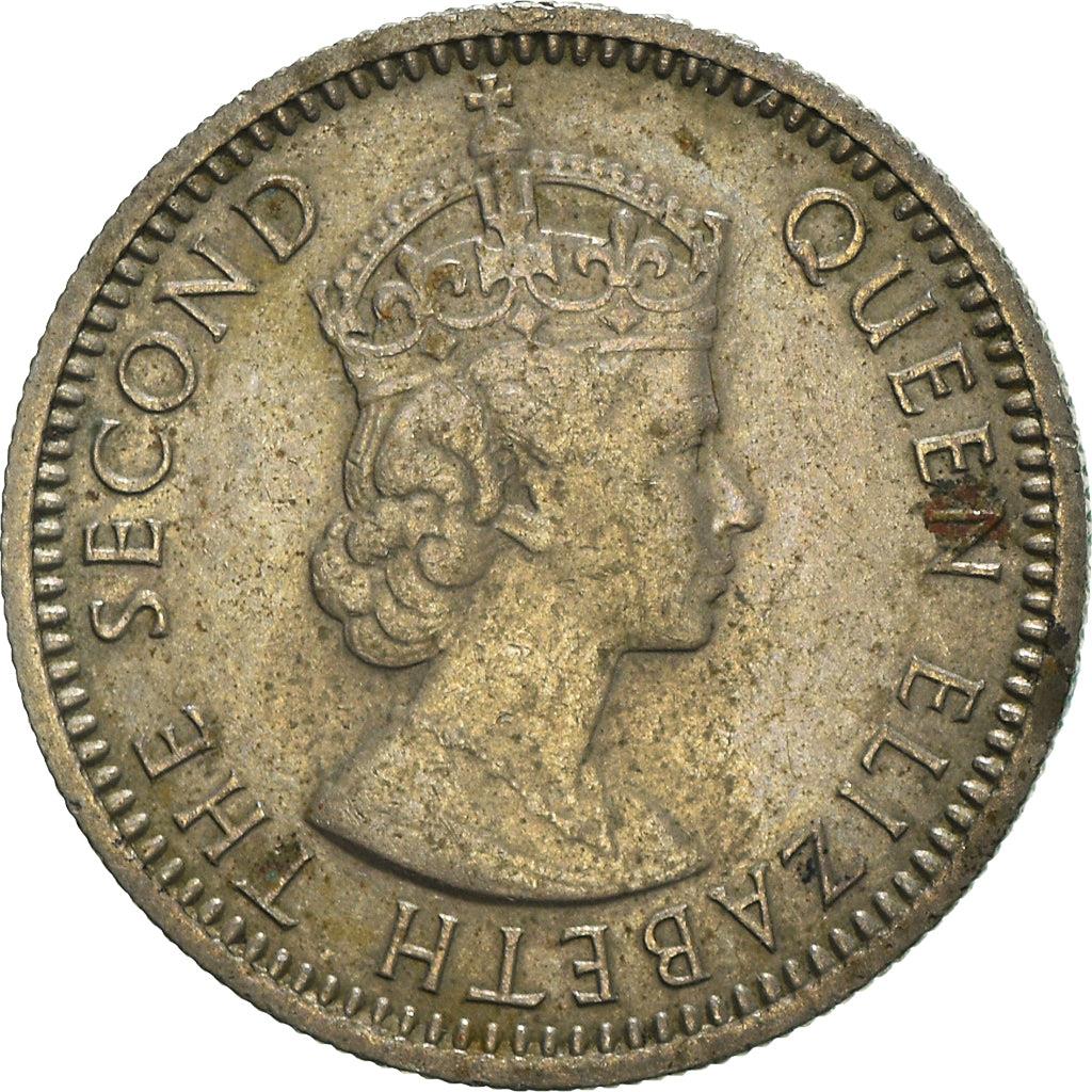 Malaya and British Borneo | 10 Cents Coin | Elizabeth II | Km:2 | 1953 - 1961