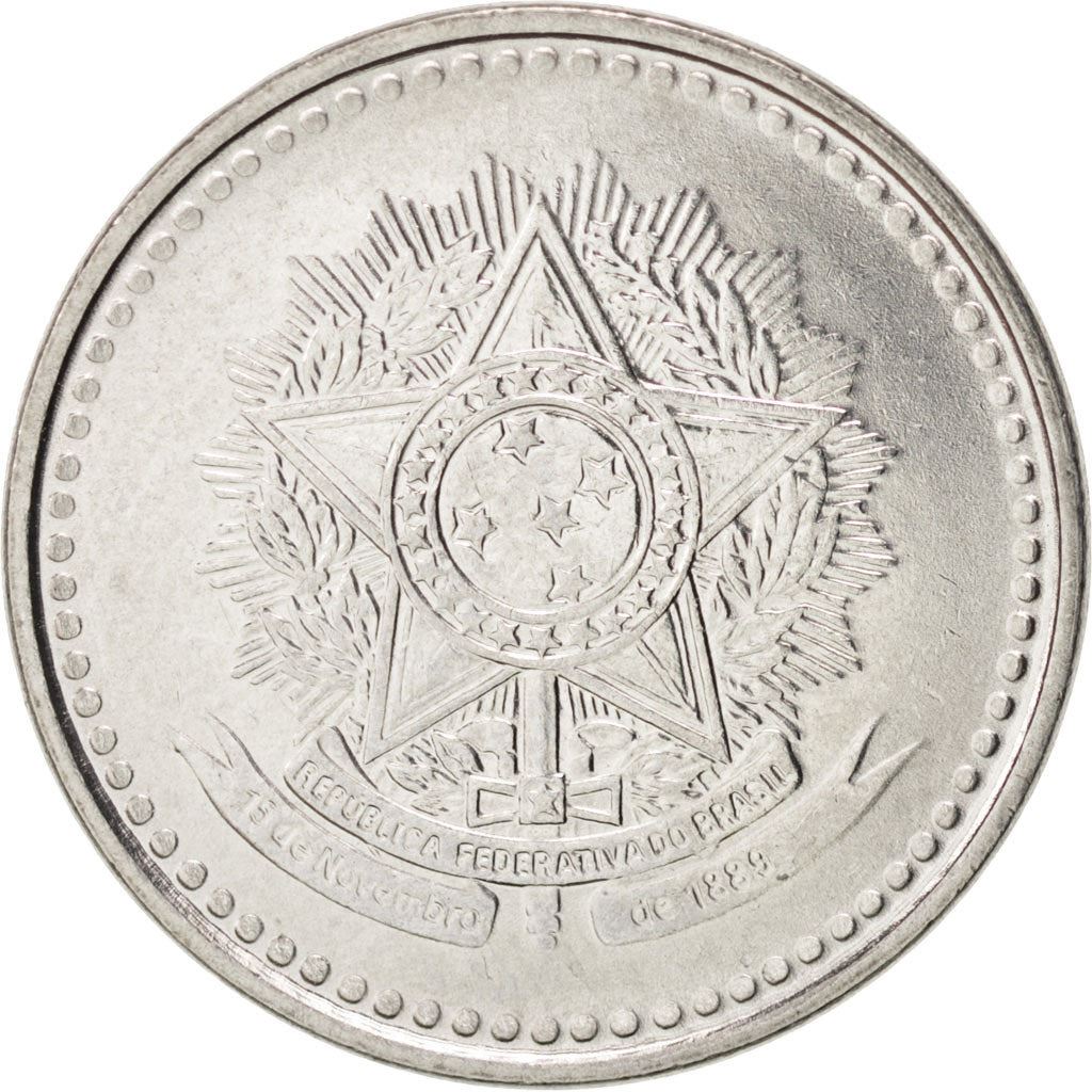 Brazil | 50 Centavos Coin | Star | Km:604 | 1986 - 1988