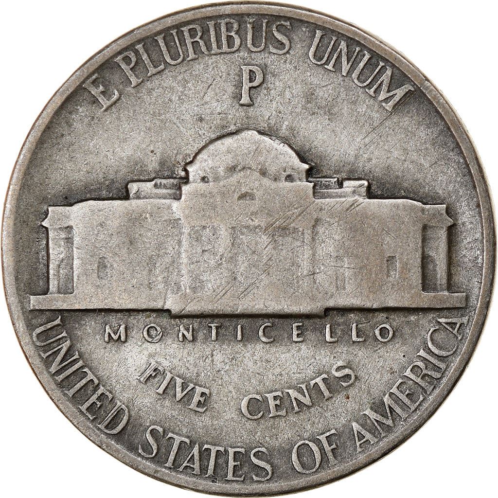 United States | 5 Cents Coin | Thomas Jefferson | Km:192 | 1938 - 2003