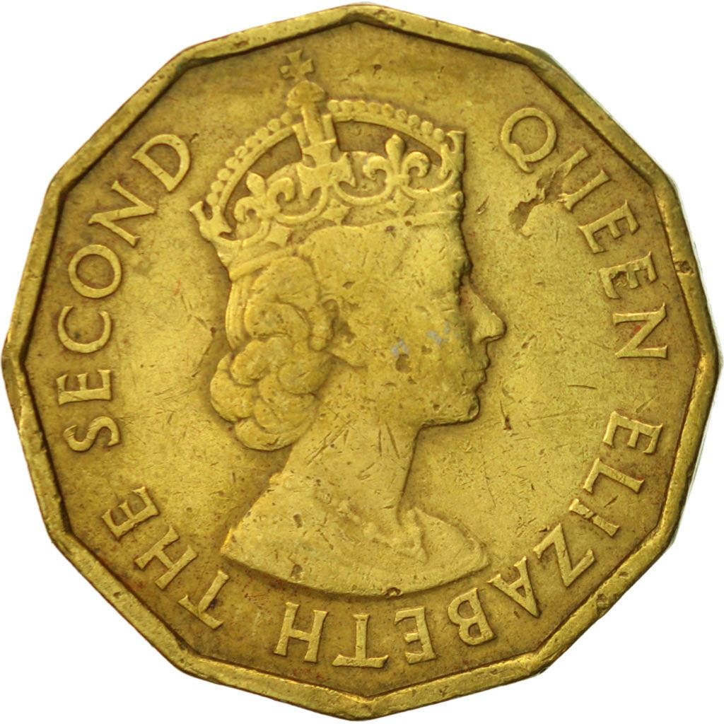 Seychelles | 10 Cents Coin | Elizabeth II | Km:10 | 1953 - 1974