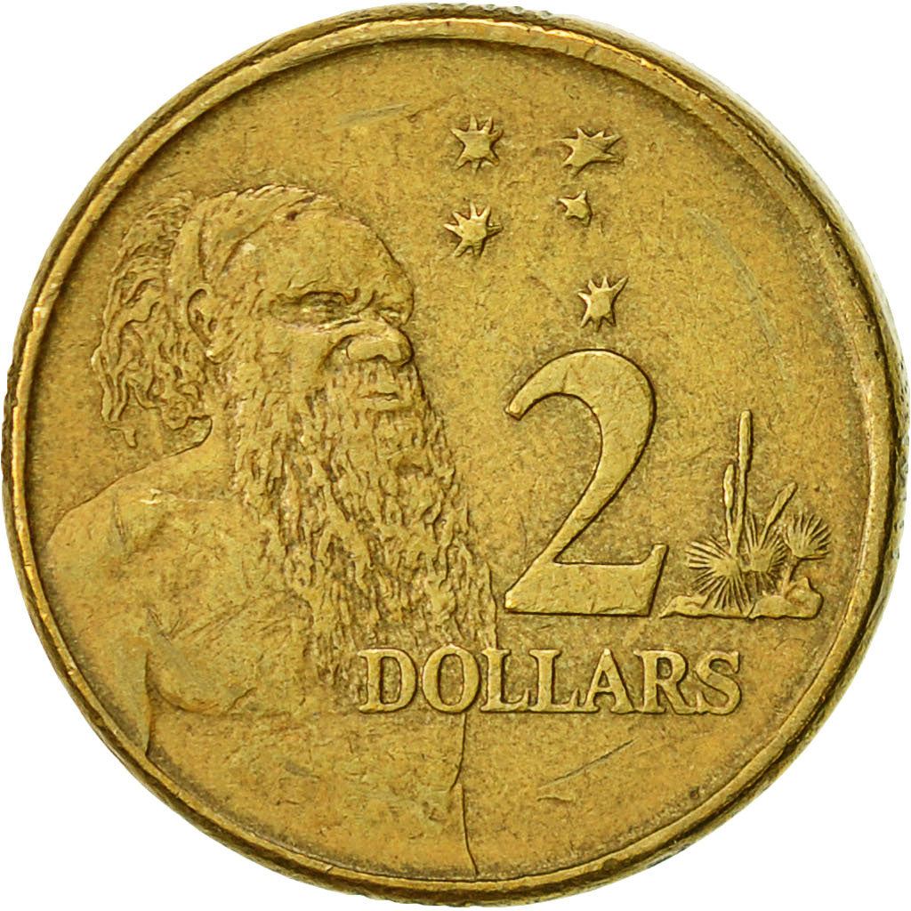 Australia | 2 Dollars Coin | Aboriginal Elder | Km:406 | 1999 - 2019