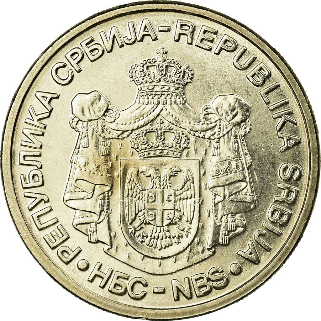 Serbia | 20 Dinara Coin | Nikola Tesla | KM42 | 2006
