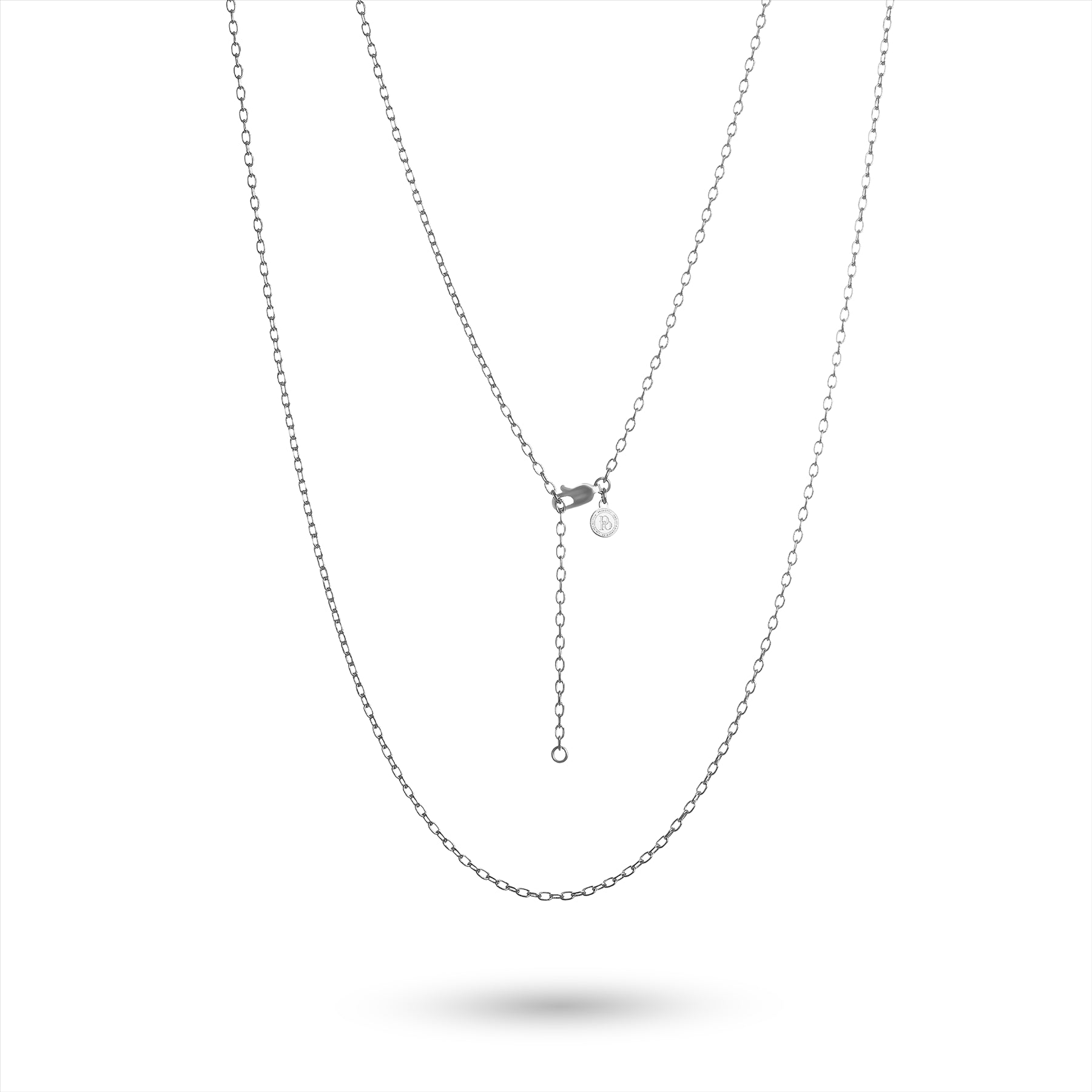 Rhodium Plated Genuine Greek 1 Drachma Coin Necklace | Medallion | Owl | 1973