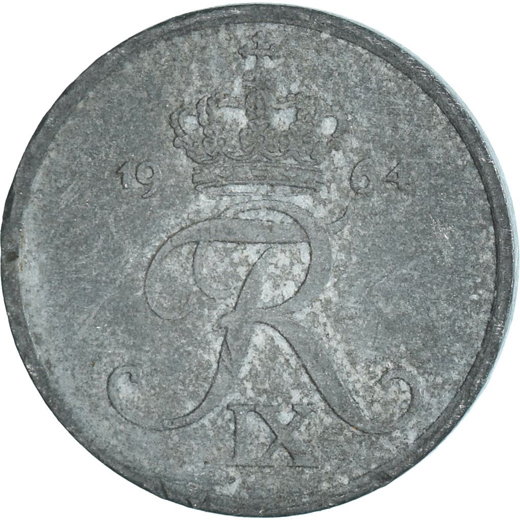 Denmark | 1 Ore Coin | Monogram | Km:839 | 1948 - 1972